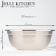 Миска-салатник Jolly Kitchen сталь 0,8 мм, 1.4л