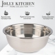 Миска-салатник Jolly Kitchen сталь 0,8 мм, 1л Миска-салатник Jolly Kitchen сталь 0,8 мм, 1л