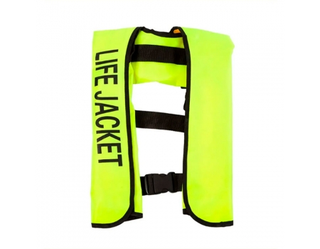 Жилет спасательный самонадувающийся Life Jacket, салатовый