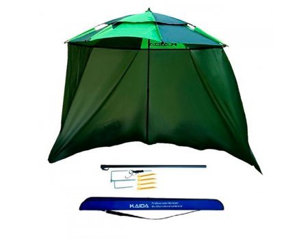 Зонт рыболовный с тентом Kaida SU06-24H, D-240см