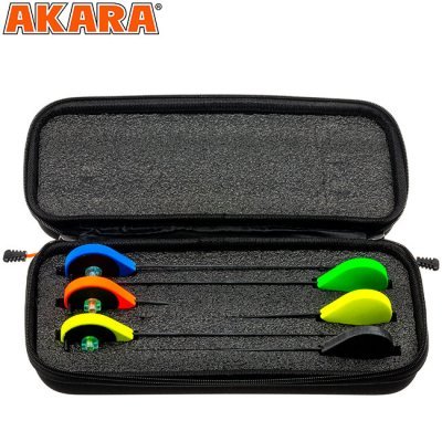 Чехол для зимних удочек Akara (для 6-х блеснилок), 32x13x8.5см