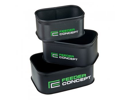 Емкость для прикормки и насадки Feeder Concept Eva 3 шт. набор
