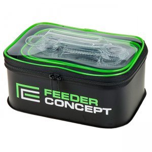Емкость для прикормки и насадки Feeder Concept Eva 3 шт. с крышками, 27х17х10см Емкость для прикормки и насадки Feeder Concept Eva 3 шт. с крышками, 27х17х10см