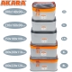 Набор канов Akara Smart Box (5 в 1), ПВХ