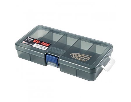 Коробка пластиковая Meiho Versus VS-706 Black, 18.6x10.3x3.4см