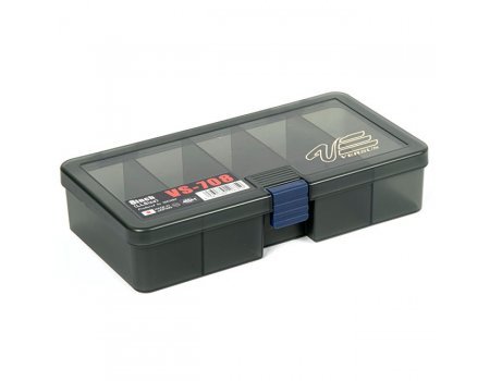 Коробка пластиковая Meiho Versus VS-708 Black, 21.4x11.8x4.5см