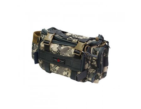 Сумка поясная Fish2fish Riverbag Camouflage, 35x15x20см