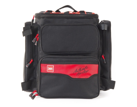 Рюкзак рыболовный с коробками Lucky John LJ121B, 40x38x23см