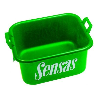 Емкость для прикормки Sensas Square Bowl Fits 10 40L Bucket, 37x35x20см