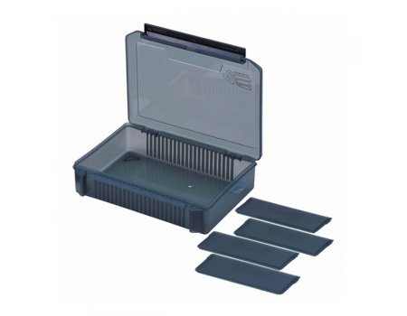 Коробка пластиковая Meiho Versus VS-3020NDDM-B Black, 25.5x19x6см