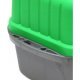 Ящик рыболовный трехполочный Nisus Fishing 3-tray box green (N-FB-3-G), зеленый