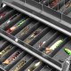 Ящик для снастей трехполочный Nisus Tackle Box, красный