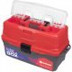 Ящик для снастей трехполочный Nisus Tackle Box, красный