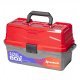 Ящик для снастей трехполочный Nisus Tackle Box, красный