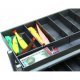Ящик для снастей трехполочный Nisus Tackle Box, оранжевый