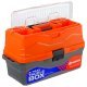 Ящик для снастей трехполочный Nisus Tackle Box, оранжевый