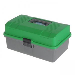 Ящик рыболовный двухполочный Nisus Tackle Box, зеленый