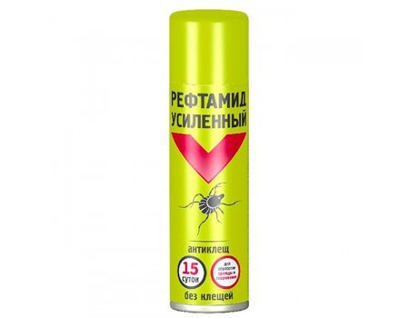 Репеллент Рефтамид Антиклещ (усиленный), 150мл