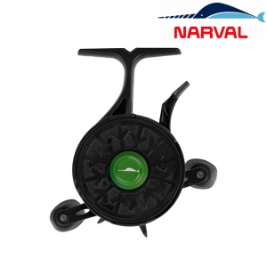 Катушка зимняя Narval Frost Black Ice (Black/Olive), 3п.+1р.п