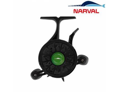 Катушка зимняя Narval Frost Black Ice (Black/Olive), 3п.+1р.п