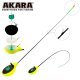 Зимняя удочка Akara Finezza RBS-Y, 39.5см (1-4гр)