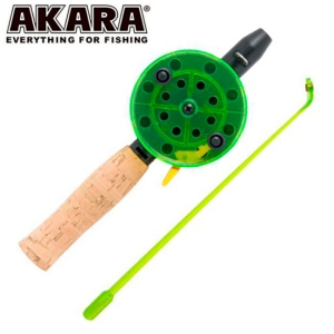 Зимняя удочка Akara JL1002 1808002A пробковая ручка, 43см Зимняя удочка Akara JL1002 1808002A пробковая ручка, 43см