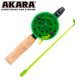 Зимняя удочка Akara JL1002 1808002A пробковая ручка, 43см Зимняя удочка Akara JL1002 1808002A пробковая ручка, 43см