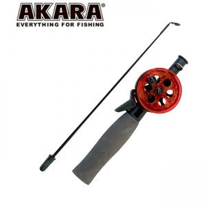Зимняя удочка Akara JL1004 1808004 неопреновая ручка, 43см