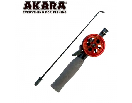 Зимняя удочка Akara JL1004 1808004 неопреновая ручка, 43см