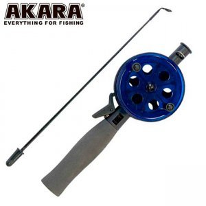 Зимняя удочка Akara JL1005 1808005 неопреновая ручка, 45см