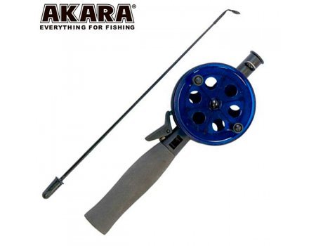 Зимняя удочка Akara JL1005 1808005 неопреновая ручка, 45см