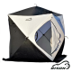 Палатка зимняя Bison Legend 2 Куб трехслойная бело-черная, 2x2x2.1м
