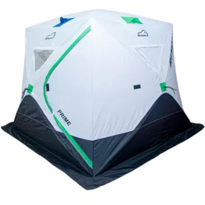 Палатка зимняя Bison Prime DM-19 Куб, 2.4x2.4х2.1м
