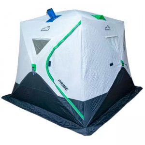 Палатка зимняя Bison Prime Extra DM-19-B Куб трехслойная, 2.4x2.4х2.1м