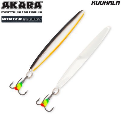Блесна зимняя Akara Ice Kuuhala, 16гр, цвет 21-Sil/Sil Блесна зимняя Akara Ice Kuuhala, 16гр, цвет 21-Sil/Sil