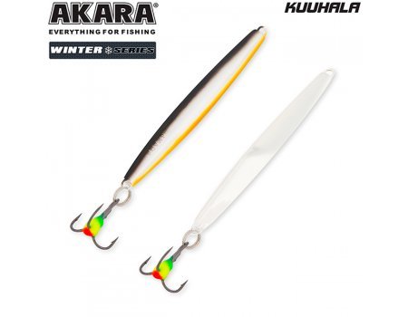 Блесна зимняя Akara Ice Kuuhala, 16гр, цвет 21-Sil/Sil