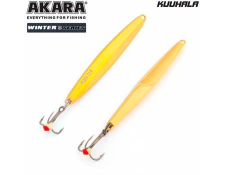Блесна зимняя Akara Ice Kuuhala, 16гр, цвет Go/Go