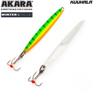 Блесна зимняя Akara Ice Kuuhala, 16гр, цвет Sil/Ft