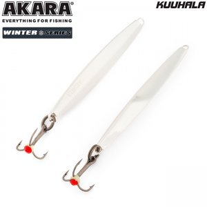 Блесна зимняя Akara Ice Kuuhala, 16гр, цвет Sil/Sil