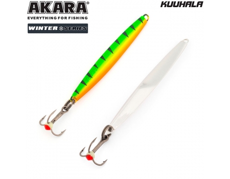 Блесна зимняя Akara Ice Kuuhala, 9гр, цвет Sil/Ft