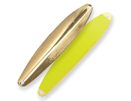 Блесна зимняя Akara Ice Striker, 28гр, цвет Go+Yel
