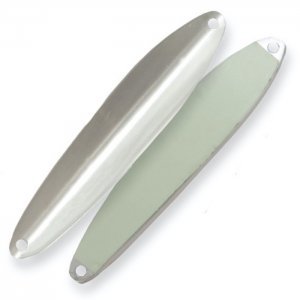 Блесна зимняя Akara Ice Striker, 28гр, цвет Si+Glow