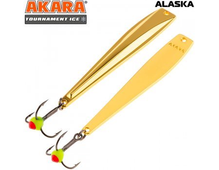 Блесна зимняя Akara Tournament Ice Alaska, 4гр, цвет Go