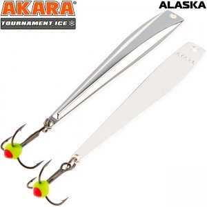 Блесна зимняя Akara Tournament Ice Alaska, 4гр, цвет Sil