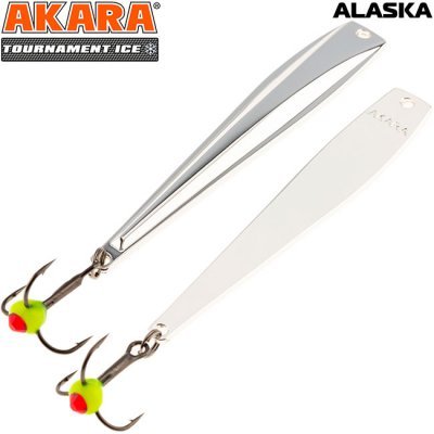 Блесна зимняя Akara Tournament Ice Alaska, 6гр, цвет Sil Блесна зимняя Akara Tournament Ice Alaska, 6гр, цвет Sil