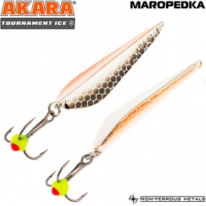 Блесна зимняя Akara Tournament Ice Maropedka, 11гр, цвет 21/SIL Блесна зимняя Akara Tournament Ice Maropedka, 11гр, цвет 21/SIL