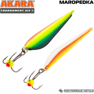 Блесна зимняя Akara Tournament Ice Maropedka, 11гр, цвет 27/SIL Блесна зимняя Akara Tournament Ice Maropedka, 11гр, цвет 27/SIL