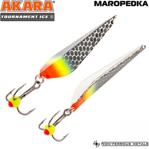 Блесна зимняя Akara Tournament Ice Maropedka, 11гр, цвет 28/SIL Блесна зимняя Akara Tournament Ice Maropedka, 11гр, цвет 28/SIL
