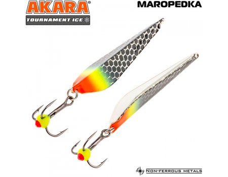 Блесна зимняя Akara Tournament Ice Maropedka, 6гр, цвет 28/SIL