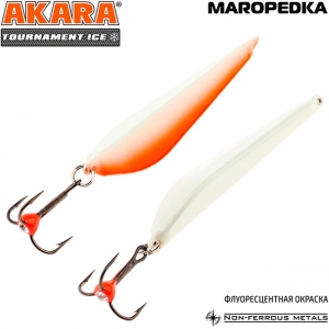 Блесна зимняя Akara Tournament Ice Maropedka, 11гр, цвет 32P Блесна зимняя Akara Tournament Ice Maropedka, 11гр, цвет 32P